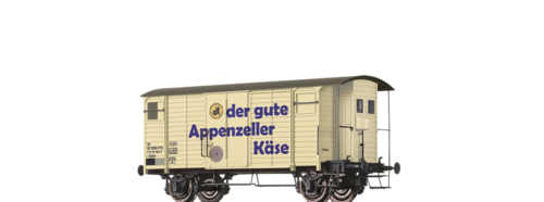 Gedeckter Güterwagen Gklm "Appenzeller" der SBB