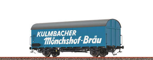 Kühlwagen Ibdlps383 "Kulmbacher Mönchshof-Bräu" der DB