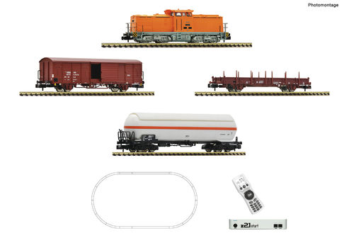 z21 start Digitalset: Diesellokomotive BR 111 mit Güterzug