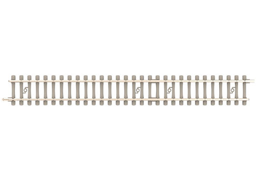 Gerades Gleis mit Betonschwellen 126,3 mm